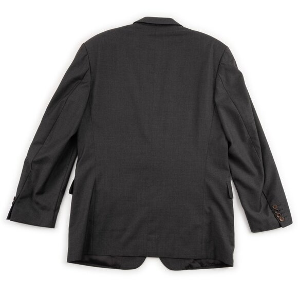 HUGO BOSS Loro Piana Super 100's charcoal grey wool blazer 42L - Picture 4 of 11